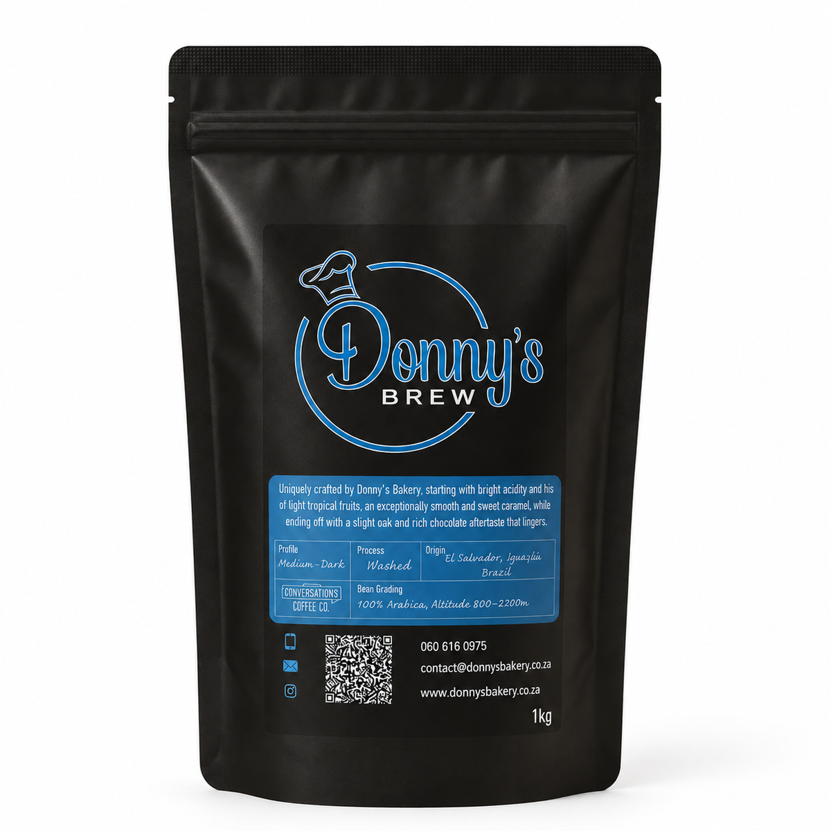 Donny's Brew Coffee Beans 1kg
